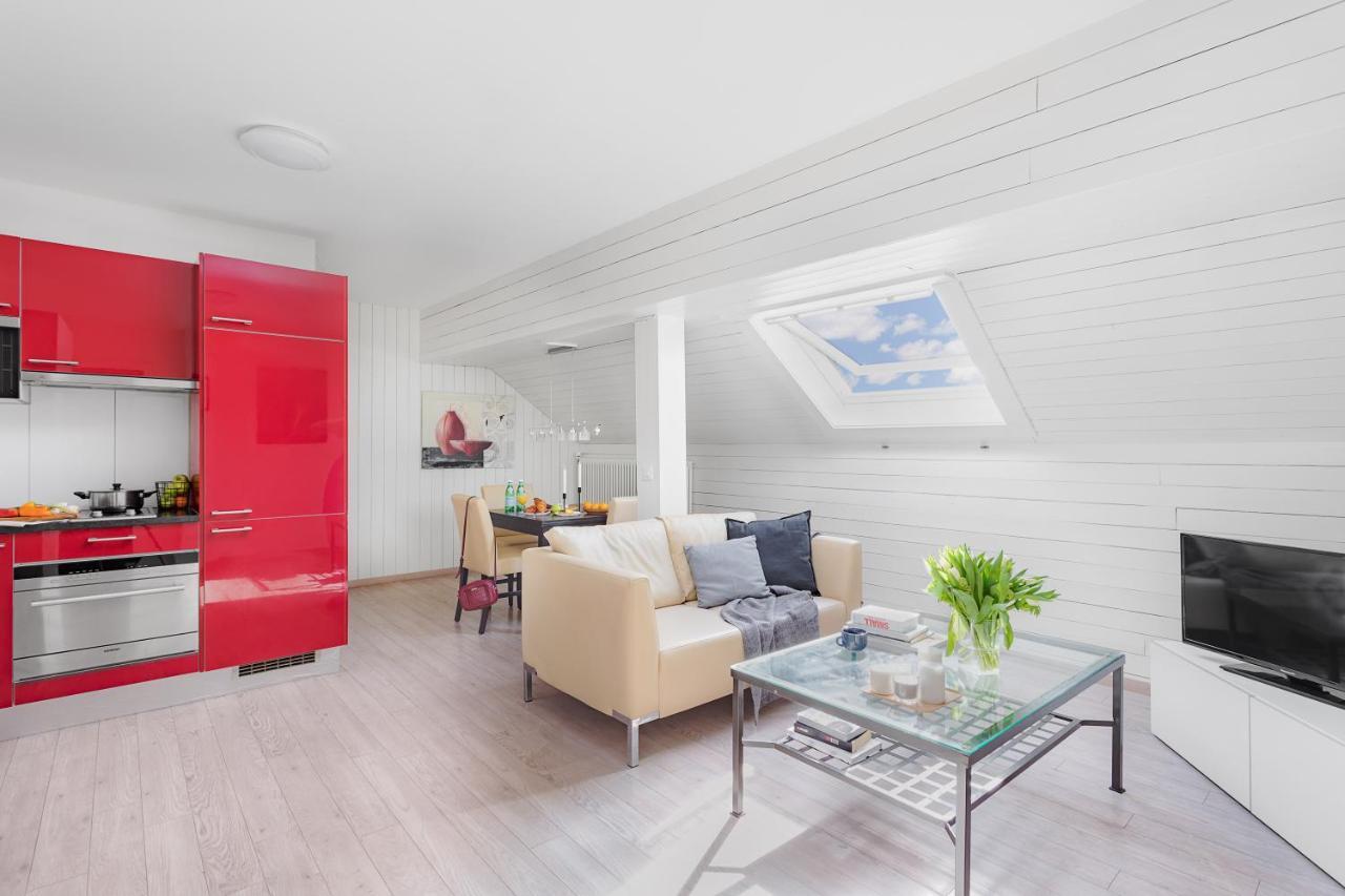 Apartamento Swiss Star Marc Aurel - Self Check-In Zúrich Habitación foto